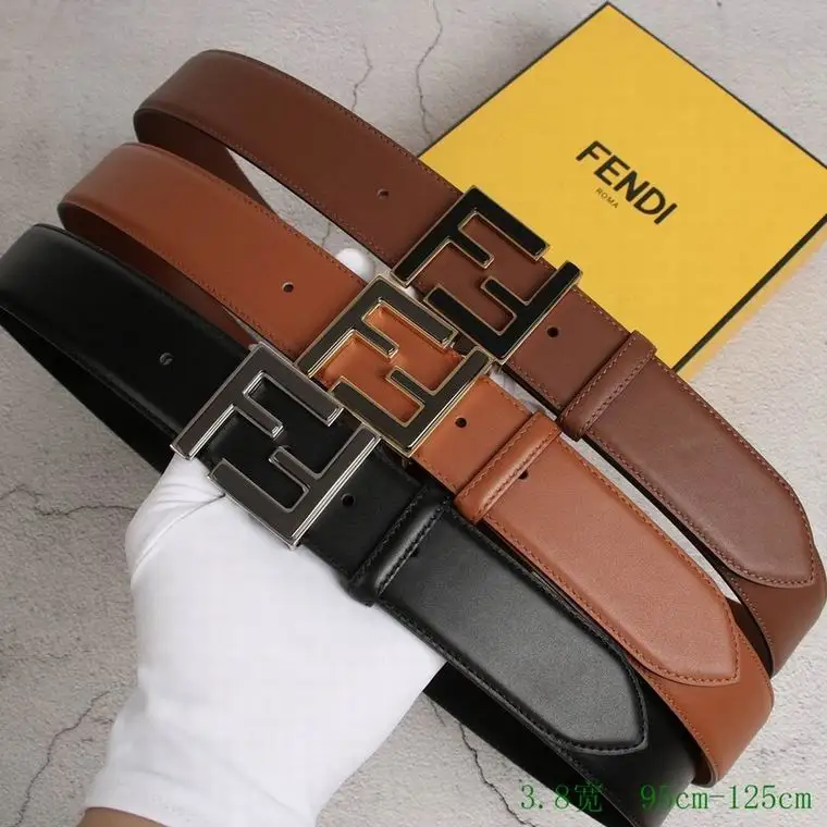 Fendi Belt 38mmX95-125cm 7D124